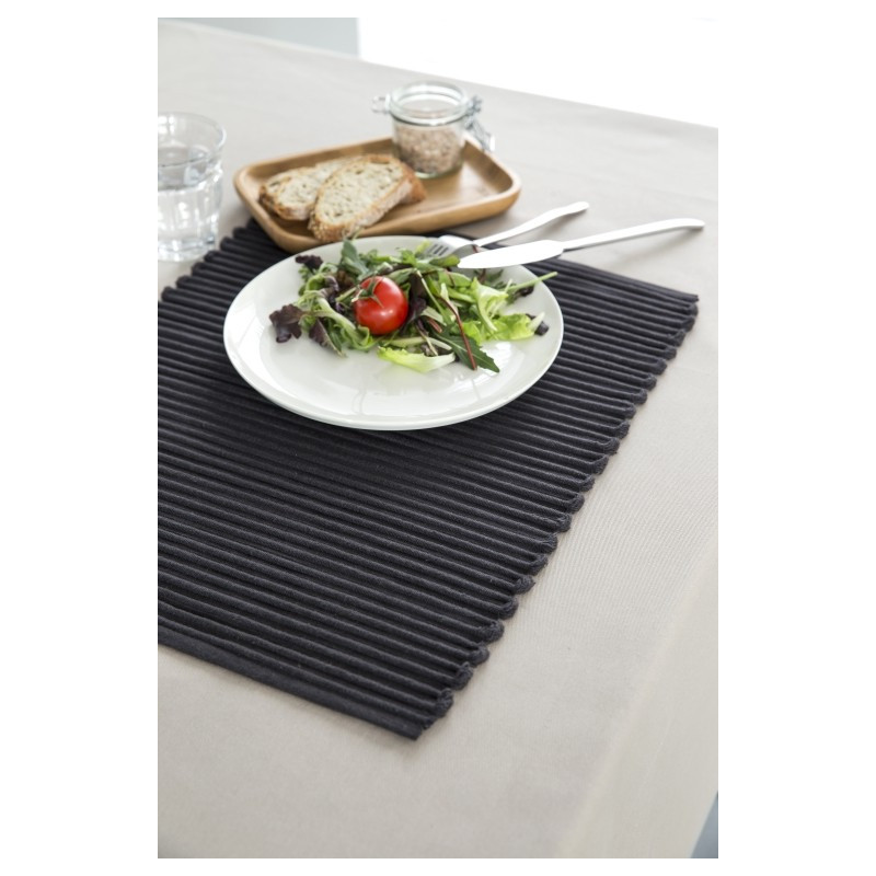 SET DE TABLE RIDE 35X45CM NOIR 