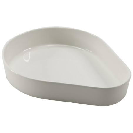 ASSIETTE CREUSE EN PORCELAINE 30X24X4.5CM 