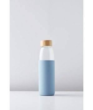 BOUTEILLE EN VERRE BLEU BROUILLARD 580ML