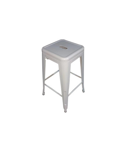 TABOURET DE BAR LEWIS BLANC PM