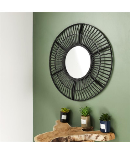 MIROIR NOIR SAUVAGE D70CM M4