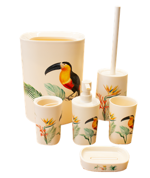 SET ACCESSOIRES SDB TOUCAN