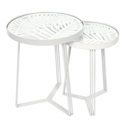 TABLE GIGOGNE WILD BLANC X2 M1