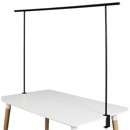 BARRE DECO DE TABLE AJUSTABLE INT EXT NOIR M6 A1/M6